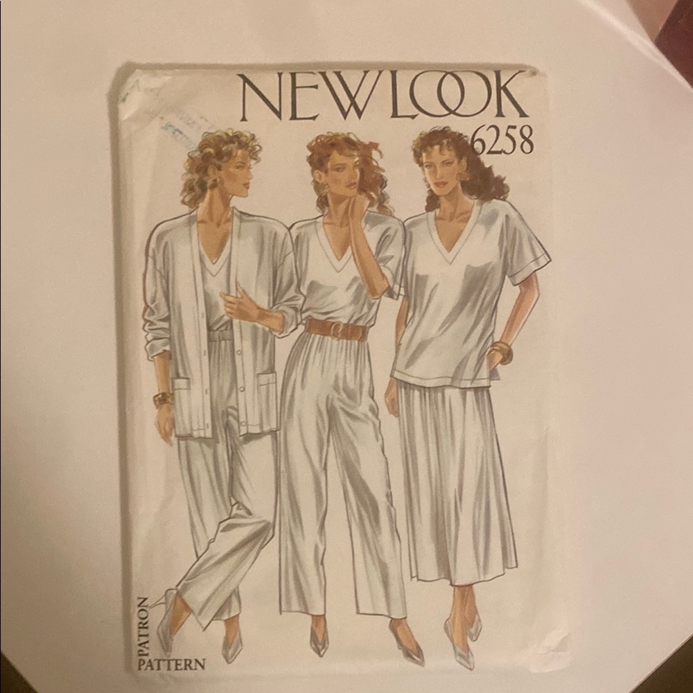 New Look Sewing Pattern 6258